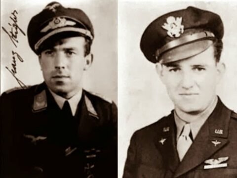 Franz Stigler e Charlie Brown: Um Ato de Misericórdia nos Céus da Guerra Franz Stigler e Charlie Brown: Ato de misericórdia do alemão Stigler salvou a vida de Brown e de outros tripulantes do B-17 americano durante a Segunda Guerra Mundial