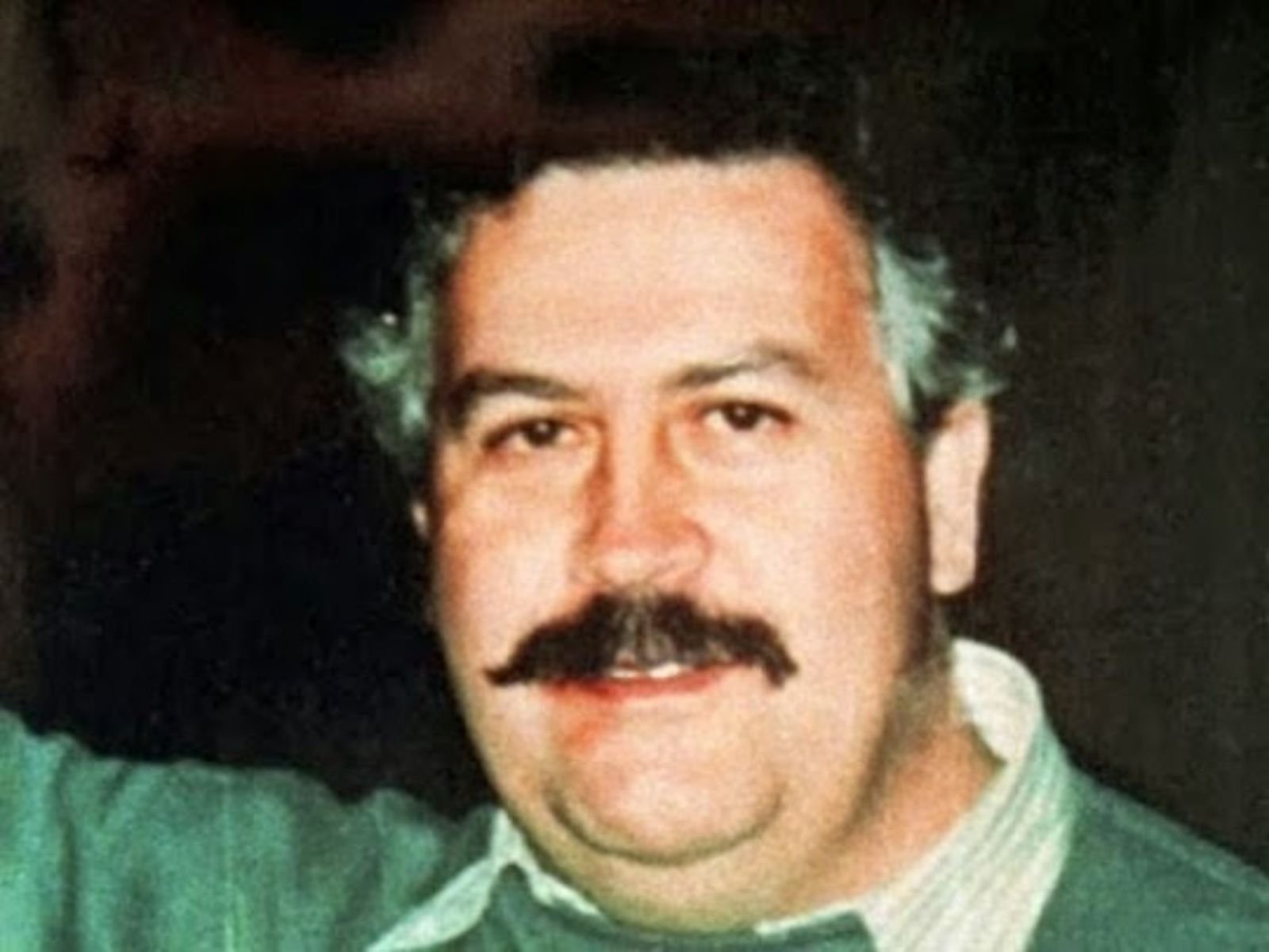 Pablo Escobar em foto tirada no ano de 1991.